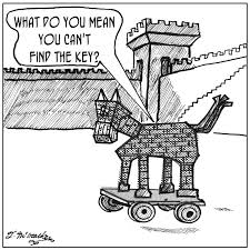 Like the wooden horse used to sack troy, the payload carried by a trojan is unknown to the user, but it can act as a delivery vehicle for a variety of threats. Fintech Startups A Modern Trojan Horse Story