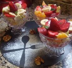 Epingle Par Loualichhind Sur وصفات حلويات Gateaux Nourriture Delicieuse Salade De Fruits Nourriture
