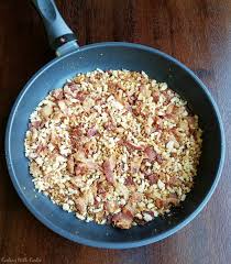 Add black pepper, salt, and reduced vinegar to the strawberry mixture. Bacon Bruschetta Cheese Ball Cooking With Carlee