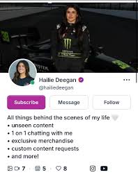 Breaking News: Hailie Deegan has joined Passes. : rhailiedeeganisbad