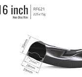 Turbo-349 16-inch Brompton Rim