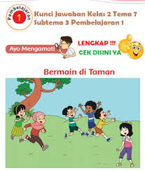Lengkap Kunci Jawaban Kelas 2 Tema 7 Subtema 3 Pembelajaran 1 Kunci Jawaban Tematik Lengkap Terbaru Simplenews