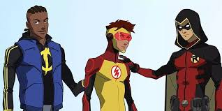 Static Kidflash And Robin Tim Drake Young Justice Season 3 Young Justice Young Justice Season 3 Robin Tim Drake