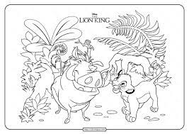 We get a first look at beyoncé's nala and chiwetel ejiofor's scar. Printable Disney The Lion King Coloring Page