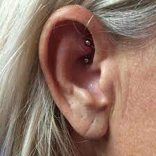 Healed Rook Piercing By Poh Picture Taken After Jewellery Was Downsized Rook Piercing Piercing Laser Tattoo Removal
