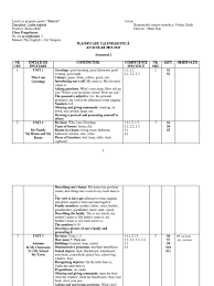 Inspectoratul scolar al municipiului bucuresti. Planif Pregatitoare 2019 2020 Sinapsis