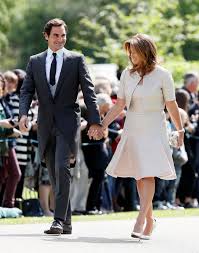 Roger federer's wife mirka and family celebrate his victory after the gentlemen's singles final against marin cilic of croatia on day thirteen of the. Tennis Legend Roger Federer Looks Dapper In A Morning Suit As He Attends Pippa Middleton S Star Studded Wedding With His Wife Mirka