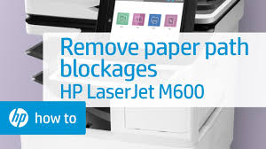 You agree to our use of cookies on your device by continuing to use our website or by clicking. Removing Hard To Find Paper Path Blockages Hp Laserjet M600 Series Printers Hp Youtube
