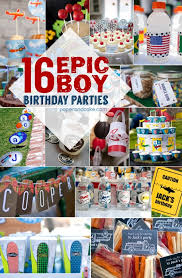 And i had blue cupcakes. 16 Birthday Party Decorations Boy