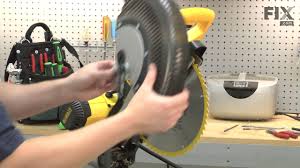 Black And Decker Firestorm Miter Saw Fs100l Dewalt Miter Saw Repair How To Replace The Blade Guard Assembly Youtube