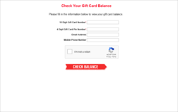 To check the balance online, go to the gift cards page. Domino S Gift Card Balance Check Balance Enquiry Links Reviews Contact Social Terms And More Gcb Today