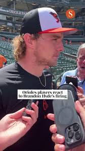 Orioles players Gunnar Henderson, Zach Eflin and Adley Rutschman react to  the firing of manager Brandon Hyde, a stunning move after three consecutive  winning campaigns., 🎥: Jacob Calvin Meyer & Matt ...