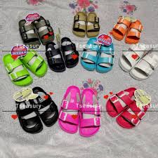 Black , white, green, navy blue made in thailand free shipping. Unisex Thailand Red Apple Double Straps Kids Shoes Bg2562 Shopee Malaysia