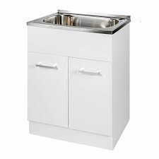 Most laundry sink cabinets are 30 inches wide, 24 inches deep and 34 1/2. Pvc 45 Litre Laundry Cabinet Sink Laundry Units Sinks Perth