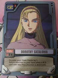 Gundam War Tcg Dorothy Catalonia Rare Pl-032 | eBay