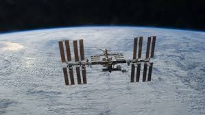 Image result for international space station through telescope