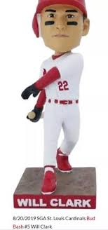 BUD BASH CARDINAL BOBBLEHEADS SGA -QTY 22- PRICES LISTED BELOW