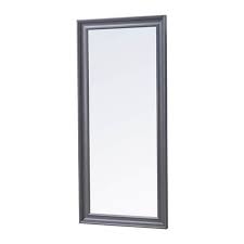Hemnes Mirror Gray Stained Width 29 1 8 Height 65 Ikea Hemnes Ikea Full Length Mirror Grey Stain