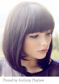Bob with Bangs.