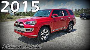 Interior is slightly cheap and dated, unimpressive fuel economy, missing some safety. 2015 Toyota 4runner 4x4 Limited V6 Youtube