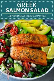 Transform canned wild alaskan salmon into a delicious, healthy meal in minutes with my spicy salmon salad recipe! Greek Salmon Salad Dinner At The Zoo