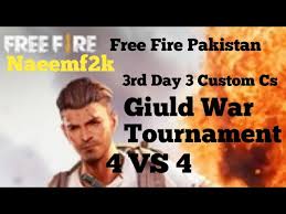 One of the mobile representatives of the battle royale genre, developed by garena. Freefire Garena Tournament Cs Tournament Freefire Giveaway Clashsquad Free Diamonds F2k Naeem Youtube