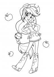 Free printable my little pony generation 1 coloring sheets pages. Applejack Is A Girl Coloring Pages My Little Pony Equestria Girls Coloring Pages Colorings Cc