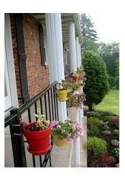 5 years ago5 years ago. This Is How Sally Used Cable Ties To Attach Hangapot To Her Wrought Iron Railing Same Can Be Do Container Garden Design Outdoor Planters Small Space Gardening