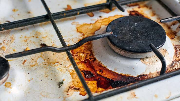 Why kitchen surfaces get greasy and where grease buildup hides