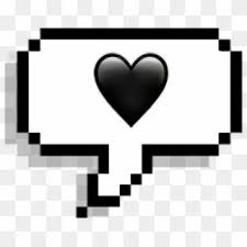Tumblr Png Black Transparent Heart Sticker Emoji Png Download In 2020 Heart Emoji Stickers Emoji Stickers Emoji