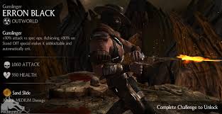 But cant get ninja mike johnny cage or anything that requires the retail game. Mortal Kombat X Mobile Gunslinger Erron Black Challenge Mortal Kombat Secrets