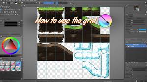 How To Use The Grid In Krita 3 Krita Krita Tutorial Free Drawing Programs