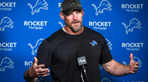 Detroit Lions' Coach Dan Campbell Is True Blue, Right Down ...