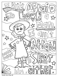 Women in history coloring books coloring pages free online coloring online coloring pages nobel peace world thinking day womens history month malala yousafzai. Women S History Month Classroom Doodles