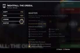 Thanks, turned out i forgot to talk to them and accept their rewards. Destiny 2 Shadowkeep Vidoc Reveals New Nightfall The Ordeal Details Exotic Weapon Quests And More Vg247