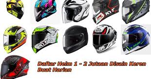 Rekomendasi 15 helm half face murah terbaru 2020 otomotifcom. 11 Helm Harga 1 2 Jutaan Buat Harian Disain Keren