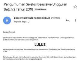 Biasiswa baitulmal majlis agama islam wilayah persekutuan bagi mengikuti pengajian di institusi pengajian tinggi luar negara (mesir. Cerita Inspirasi Meraih Beasiswa Unggulan Untuk Kuliah S1 Full Indbeasiswa