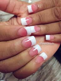 Cnd professional nail products and services introduces a new premium nail enhancement solution, cnd plexigel®. Pink And White Nails Vs Acrylic New Expression Nails
