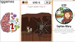 Maybe you would like to learn more about one of these? Brain Test 2 Captain Mary Level 1 20 Walkthrough Youtube