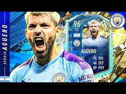 Ultimate team player's twitter thread reveals astronomical cost of building a fifa 21 'dream team' football manchester city star sergio aguero is 'the greatest foreign player in premier league. What A Card 96 Team Of The Season Aguero Review Fifa 20 Ultimate Team Youtube