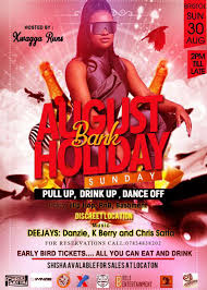 When the second bank holiday in may was moved to the last monday in may back in 1971, it was never given an official name. August Bank Holiday Sunday At Easton Bristol On 30th Aug 2020 Fatsoma