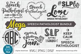 Decorate your laptops, water bottles, helmets, and cars. Speech Language Pathologist Svg An Slp Svg Bundle For Craft 407165 Cut Files Design Bundles