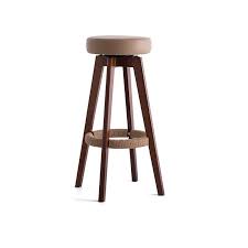 Chair Simple Household Domain Bar Legs European Leather Cloth High Stool Free Shipping Wooden Bar Stools Solid Wood Chairs Wood Bar Stools