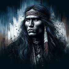 Native Indian Poster Kızılderili Posteri