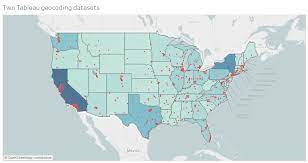 Dual Axis Map In Tableau Dual Axis Mapping - Many Ways