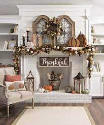 50 Absolutely Gorgeous Farmhouse Fall Decorating Ideas Decoration Maison Deco Maison Deco Cheminee