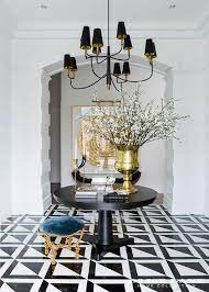 Peekaboo 38 smoke acrylic console table options. Round Pedestal Foyer Table Design Ideas