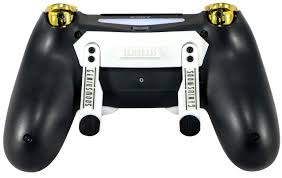 Black And White Elite Four Levels Ps4 Elite Controller Soft Touch White Gold Custom With Paddles Trigger Stops Professional Level Graded Equipment T Black Ops Ps4 Elite Controller Black Ops 4