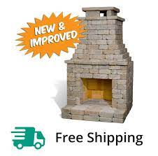 Outdoor Living Kits To Add Function And Value To Your Home Outdoor Fireplace Kits Diy Outdoor Fireplace Fireplace Kits