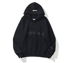 Casual Essential Hoodie - Black / XXXL
